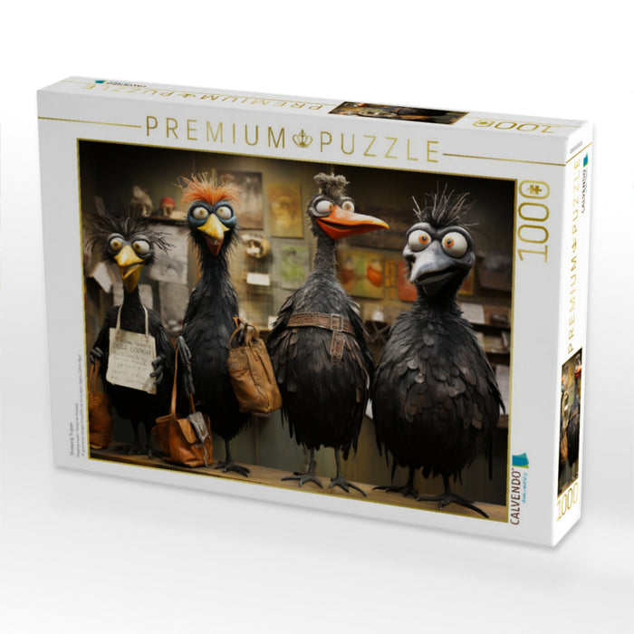Shopping Truppe - CALVENDO Foto-Puzzle'