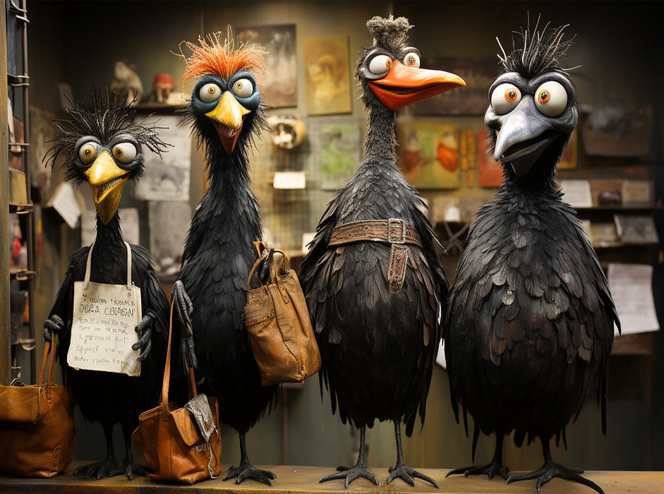 Shopping Truppe - CALVENDO Foto-Puzzle'