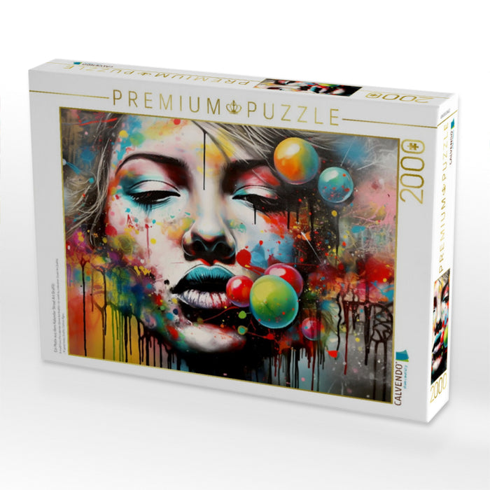 Ein Motiv aus dem Kalender Street Art Graffiti - CALVENDO Foto-Puzzle'