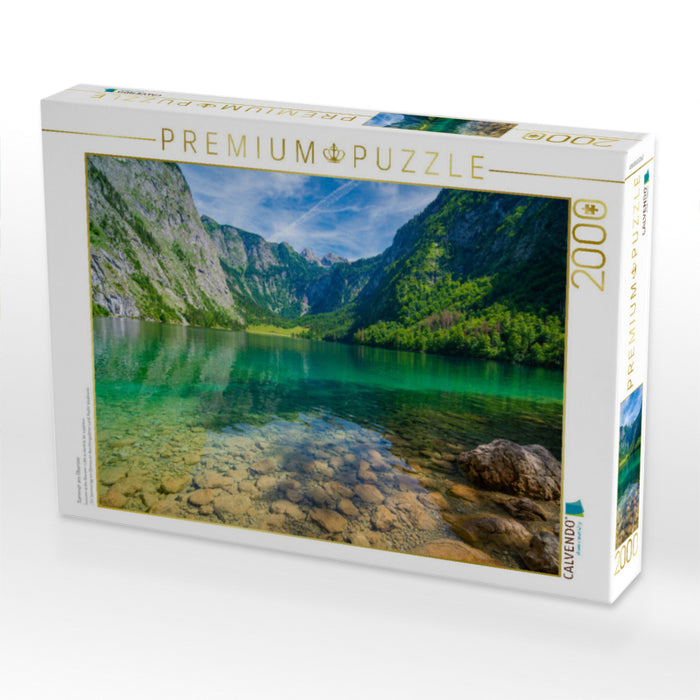 Sommer am Obersee - CALVENDO Foto-Puzzle'