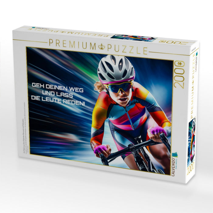 Ein Motiv aus dem Kalender Rennrad und Motivation - CALVENDO Foto-Puzzle'