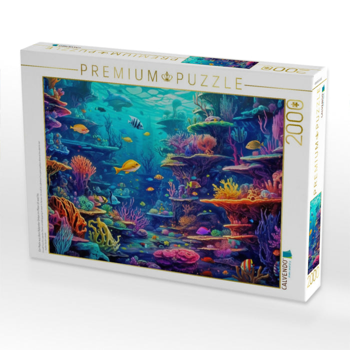 Ein Motiv aus dem Kalender Unten im Meer ist was los - CALVENDO Foto-Puzzle'