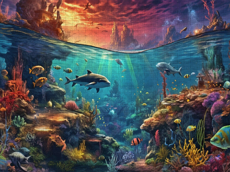 Zwischen den Welten - CALVENDO Foto-Puzzle'