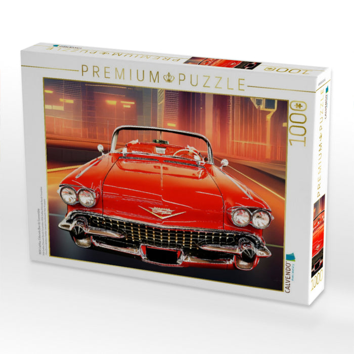 1958 Cadillac Eldorado Biarritz Convertible - CALVENDO Foto-Puzzle'