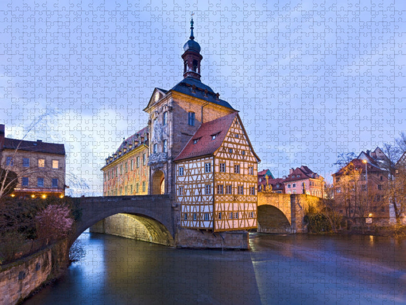 Bamberg, Rathaus - CALVENDO Foto-Puzzle'