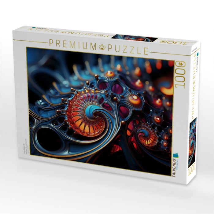 Julia Fraktal 3D - CALVENDO Foto-Puzzle'