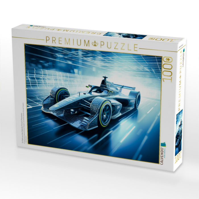 Ein Motiv aus dem Kalender Formel E Phantasien - CALVENDO Foto-Puzzle'