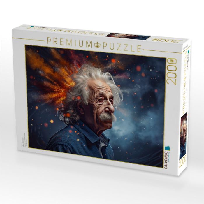 Albert Einstein - CALVENDO Foto-Puzzle'