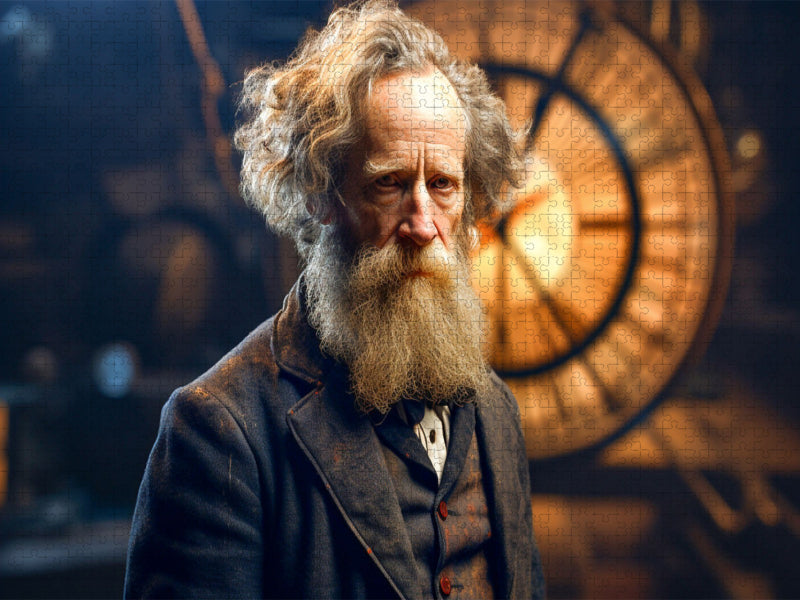 James Clerk Maxwell - CALVENDO Foto-Puzzle'