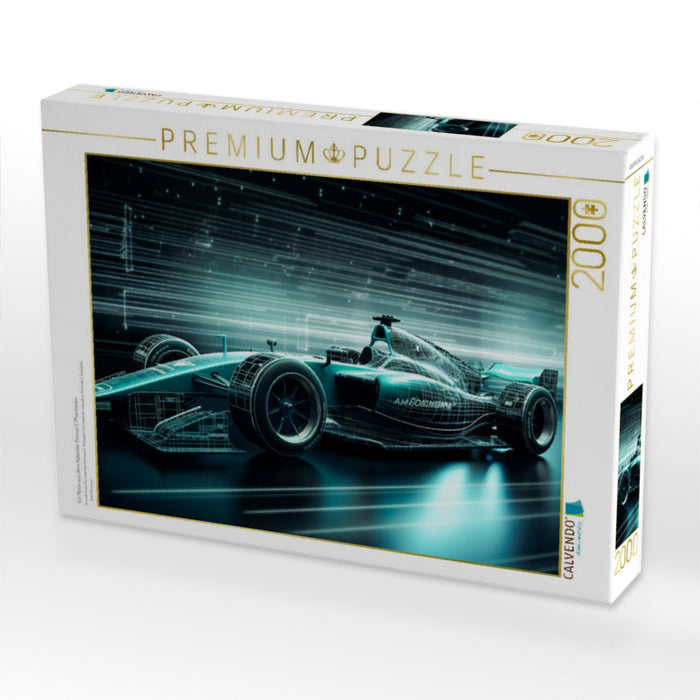 Ein Motiv aus dem Kalender Formel E Phantasien - CALVENDO Foto-Puzzle'