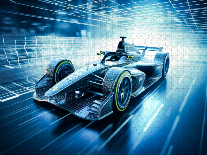 Ein Motiv aus dem Kalender Formel E Phantasien - CALVENDO Foto-Puzzle'