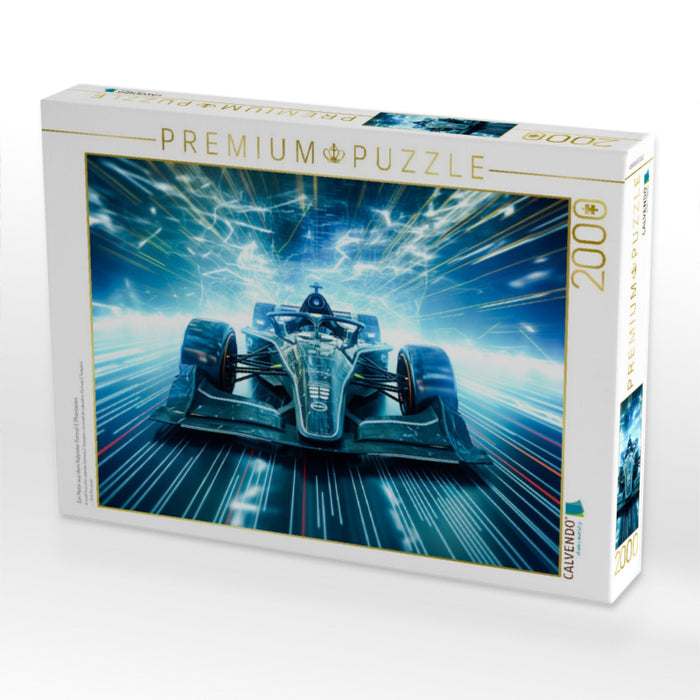 Ein Motiv aus dem Kalender Formel E Phantasien - CALVENDO Foto-Puzzle'