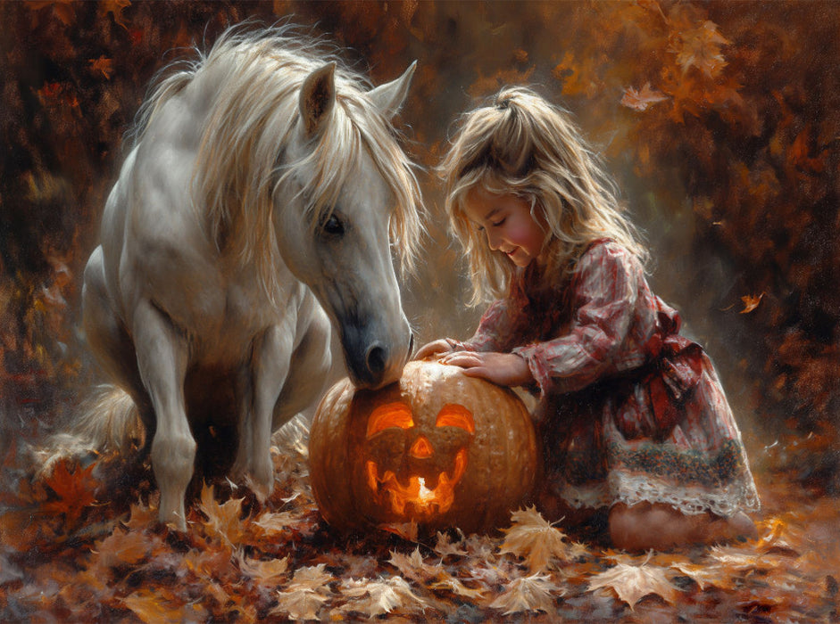 Herbstliche Abenteuer im Wald - CALVENDO Foto-Puzzle'