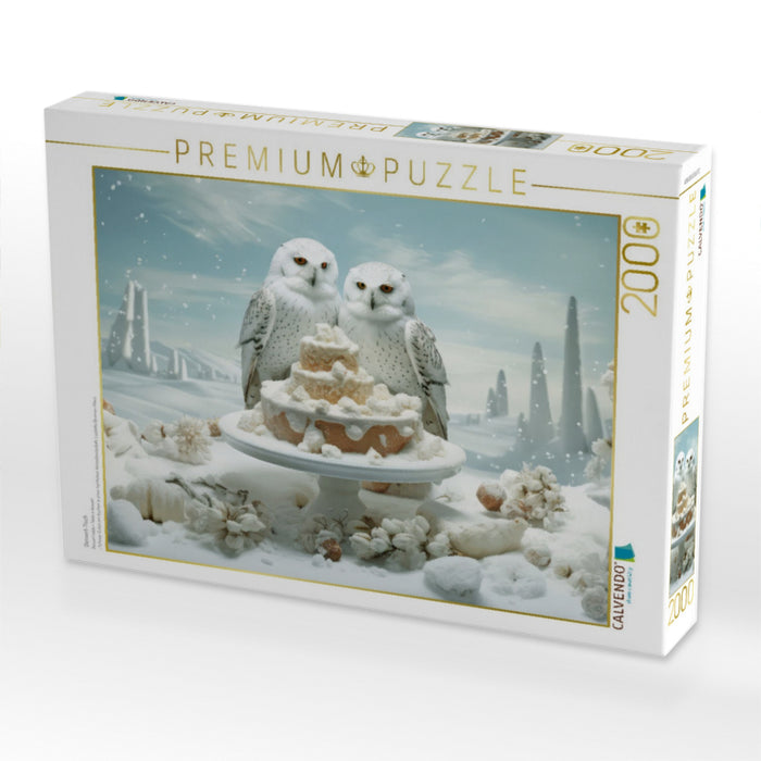 Dessert-Tisch - CALVENDO Foto-Puzzle'