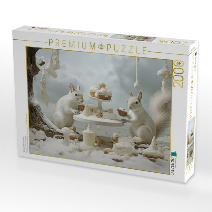 Tabelle der Nachspeisen - CALVENDO Foto-Puzzle'