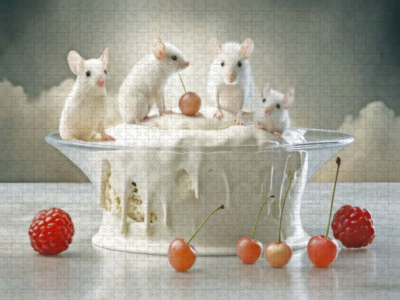 Dessert-Tisch - CALVENDO Foto-Puzzle'