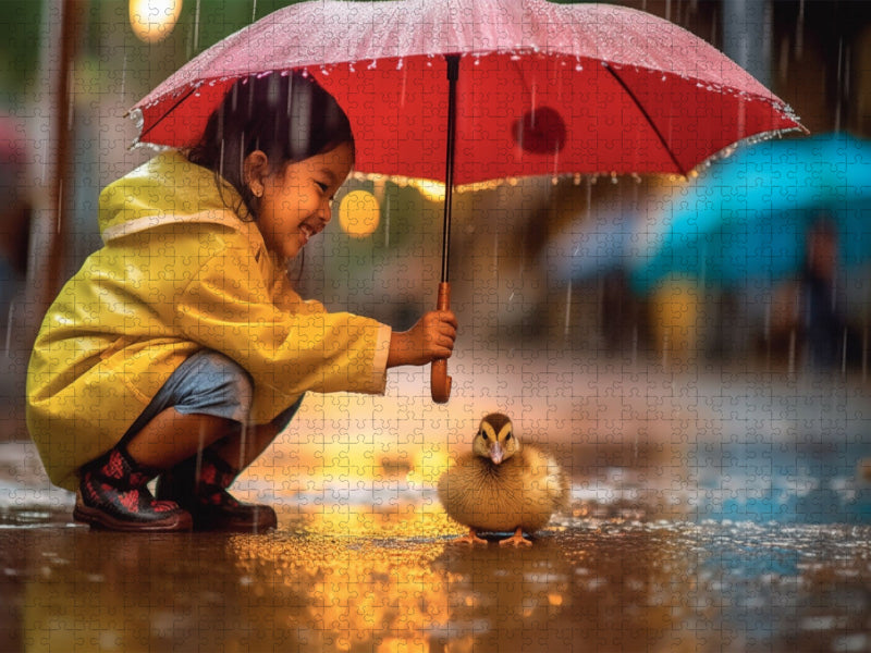Regentanz der Freundschaft - CALVENDO Foto-Puzzle'