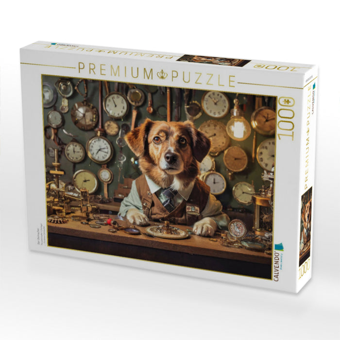 Der Uhrmacher - CALVENDO Foto-Puzzle'