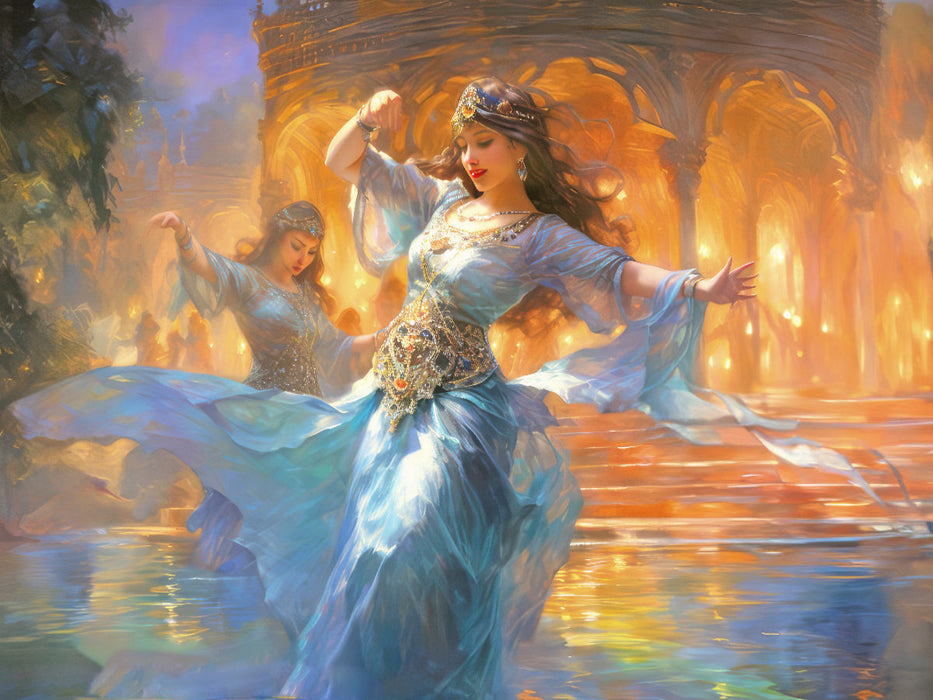 Arabische Fantasien - CALVENDO Foto-Puzzle'