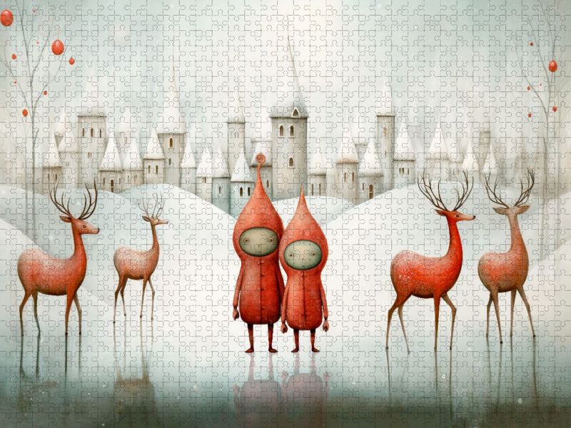 Winterstille - CALVENDO Foto-Puzzle'