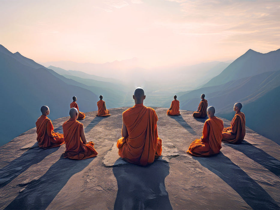 Meditation und ein weiter Horizont - CALVENDO Foto-Puzzle'