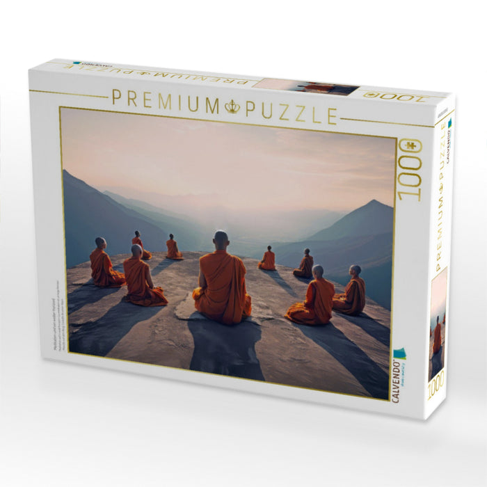 Meditation und ein weiter Horizont - CALVENDO Foto-Puzzle'