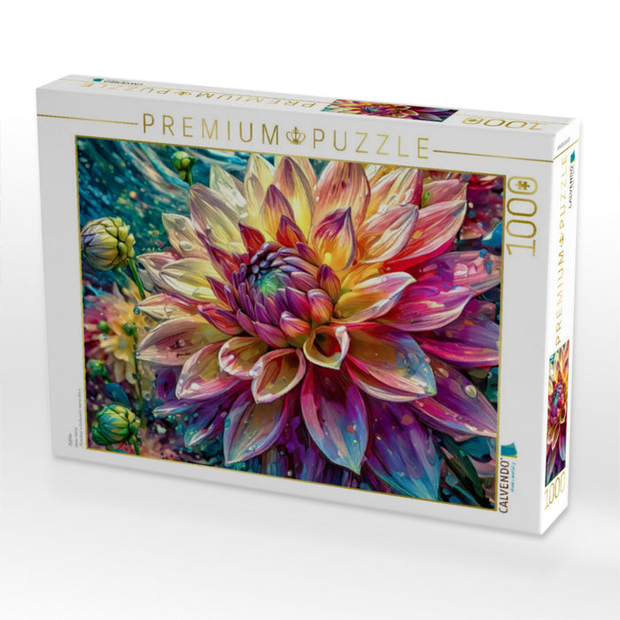 Dahlie - CALVENDO Foto-Puzzle'