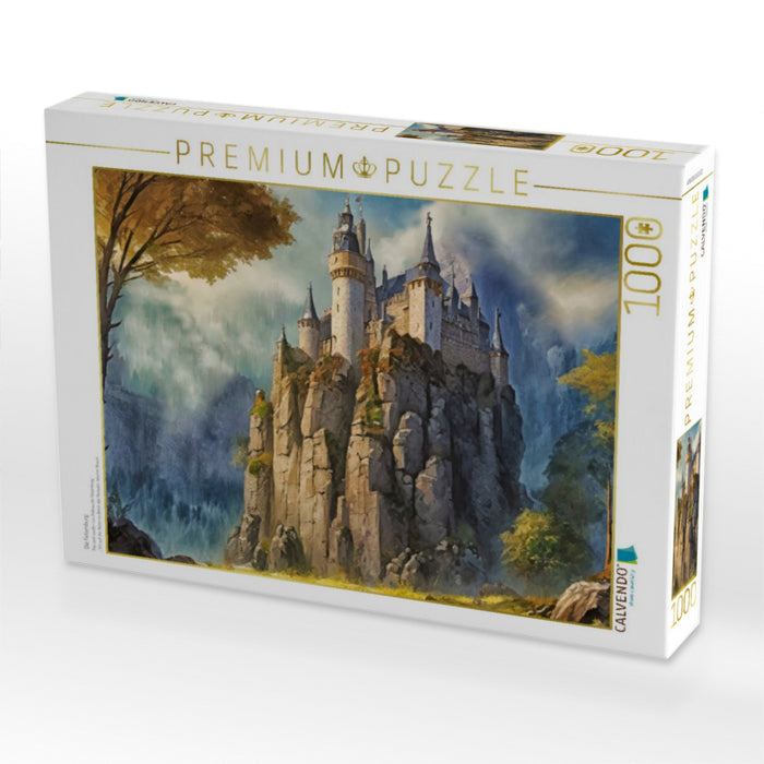 Die Felsenburg - CALVENDO Foto-Puzzle'