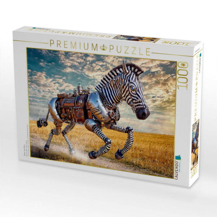 Zlatan, das Zebra - CALVENDO Foto-Puzzle'