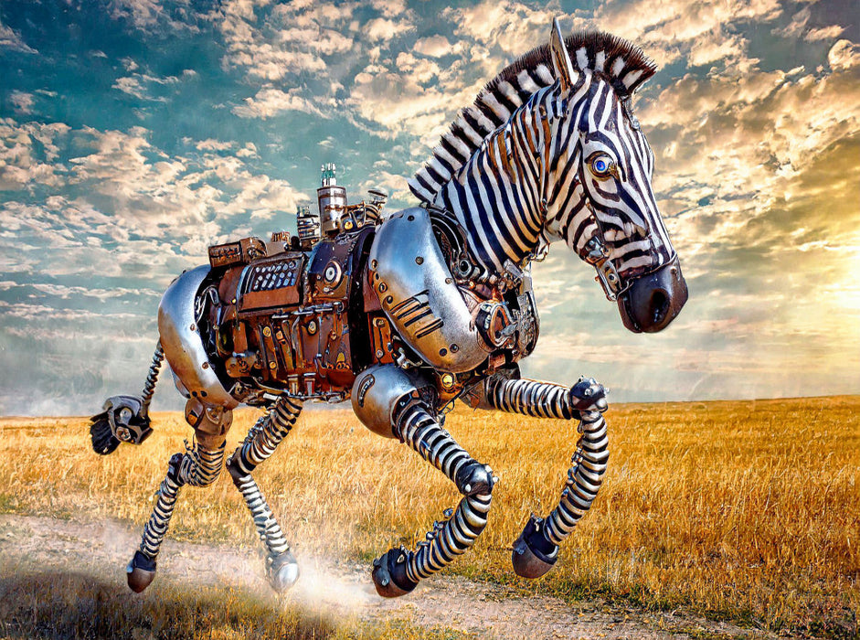 Zlatan, das Zebra - CALVENDO Foto-Puzzle'
