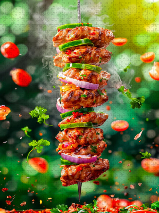 Fleischspieß - CALVENDO Foto-Puzzle'