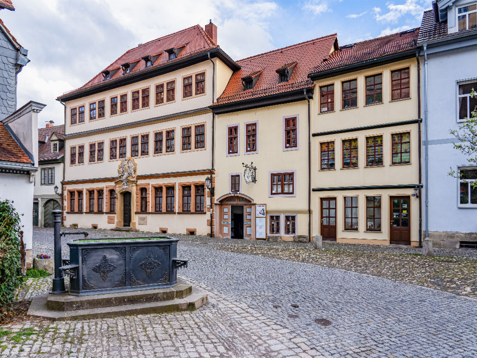 Brunnen an der Stiftsgasse - CALVENDO Foto-Puzzle'