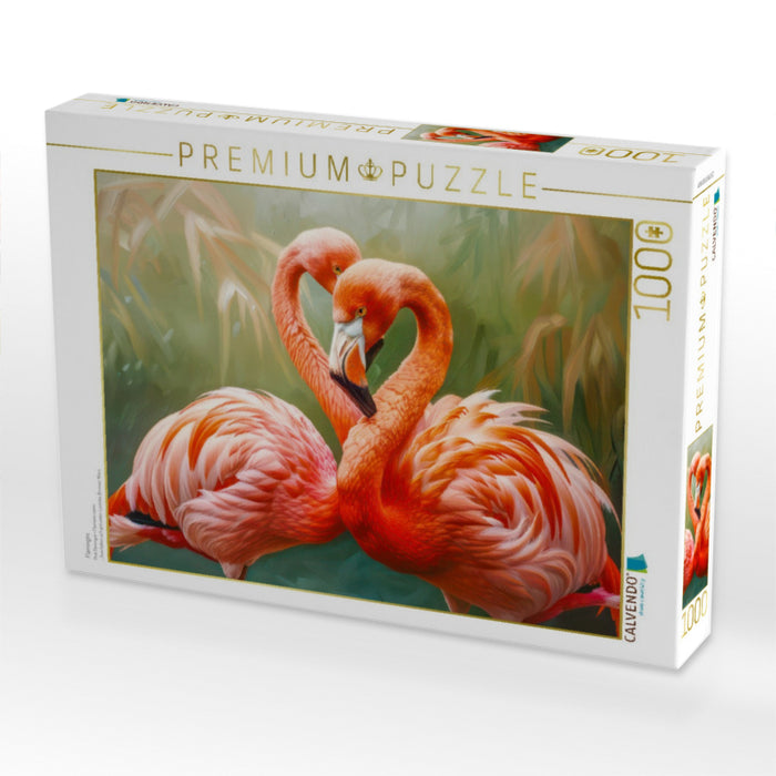 Flamingos - CALVENDO Foto-Puzzle'