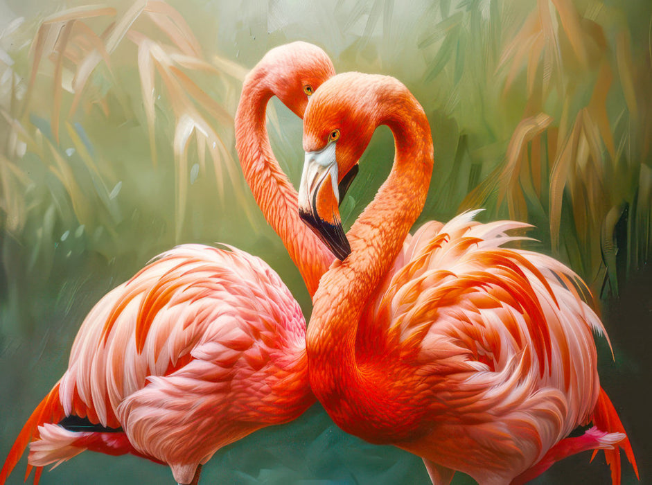 Flamingos - CALVENDO Foto-Puzzle'
