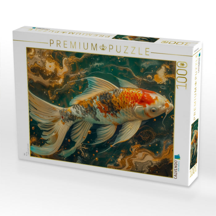 Koi - CALVENDO Foto-Puzzle'