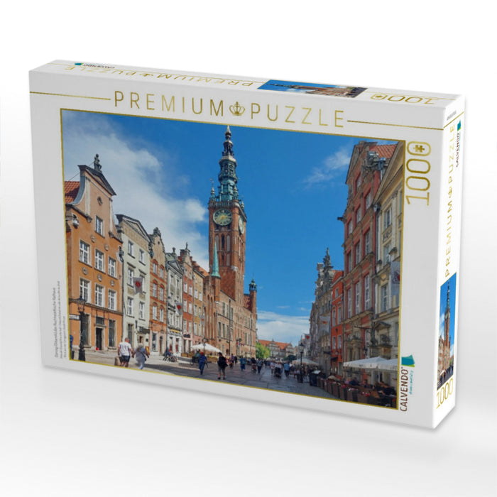 Danzig (Gdansk),das Rechtstädtische Rathaus - CALVENDO Foto-Puzzle'
