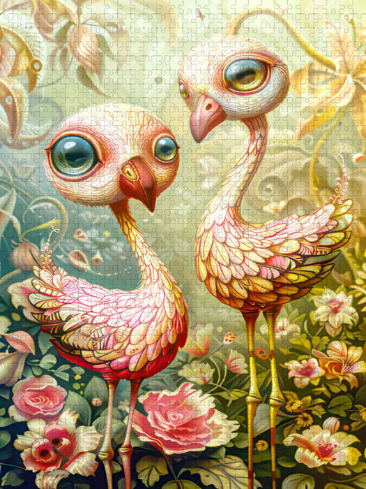 Humorvolle niedliche Tierfiguren - CALVENDO Foto-Puzzle'