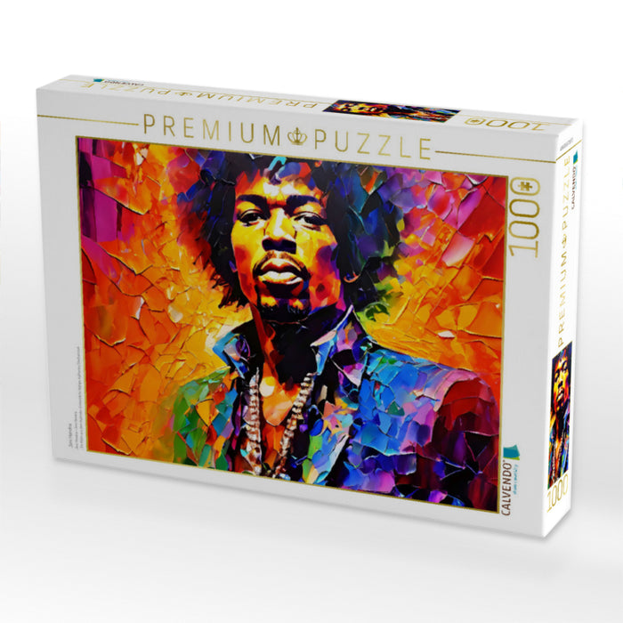 Jimi Hendrix - CALVENDO Foto-Puzzle'