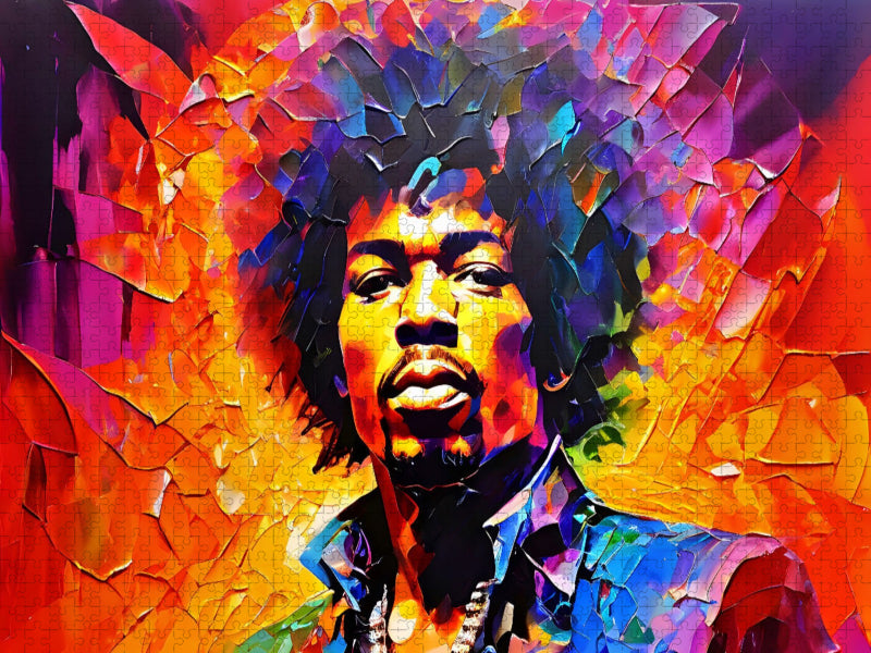 Jimi Hendrix - CALVENDO Foto-Puzzle'
