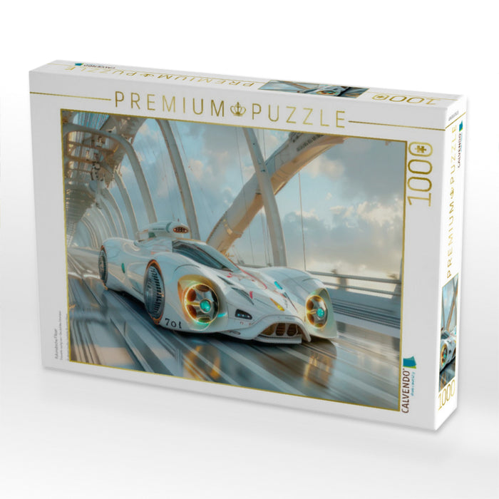 Futuristische Flitzer - CALVENDO Foto-Puzzle'