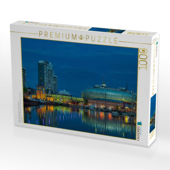 Panorma Havenwelten - Bremerhaven - CALVENDO Foto-Puzzle'