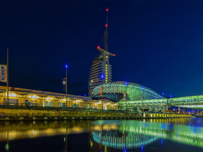 Klimahaus Havenwelten - Bremerhaven - CALVENDO Foto-Puzzle'