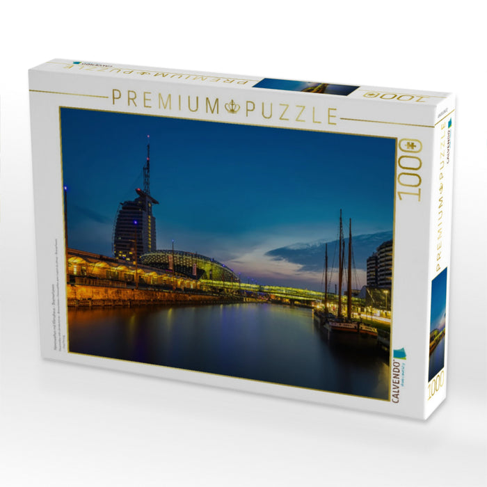 Havenwelten mit Klimahaus - Bremerhaven - CALVENDO Foto-Puzzle'