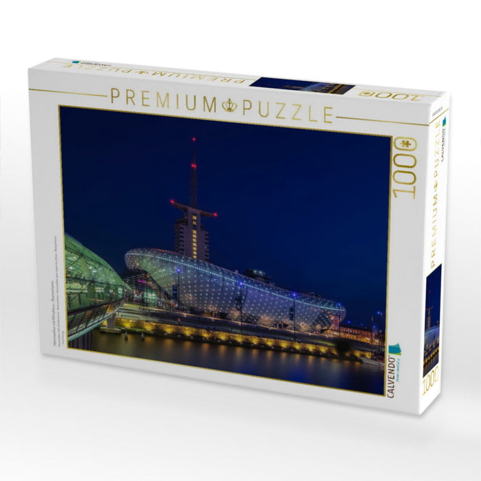 Havenwelten mit Klimahaus - Bremerhaven - CALVENDO Foto-Puzzle'