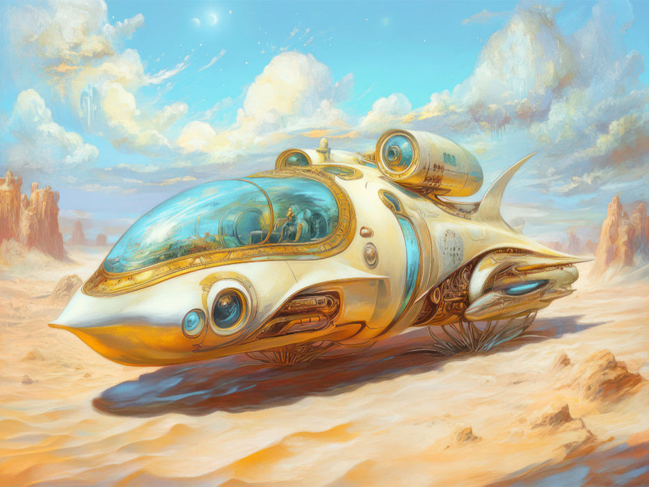 Science-Fiction-Originalwelten - CALVENDO Foto-Puzzle'