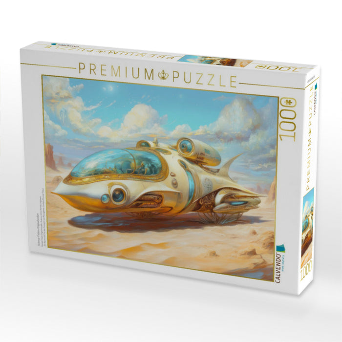 Science-Fiction-Originalwelten - CALVENDO Foto-Puzzle'