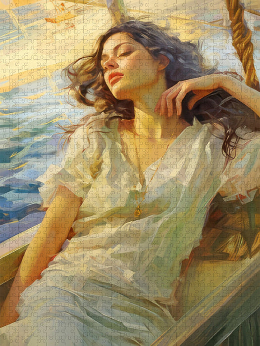 Auf dem Schiff - CALVENDO Foto-Puzzle'