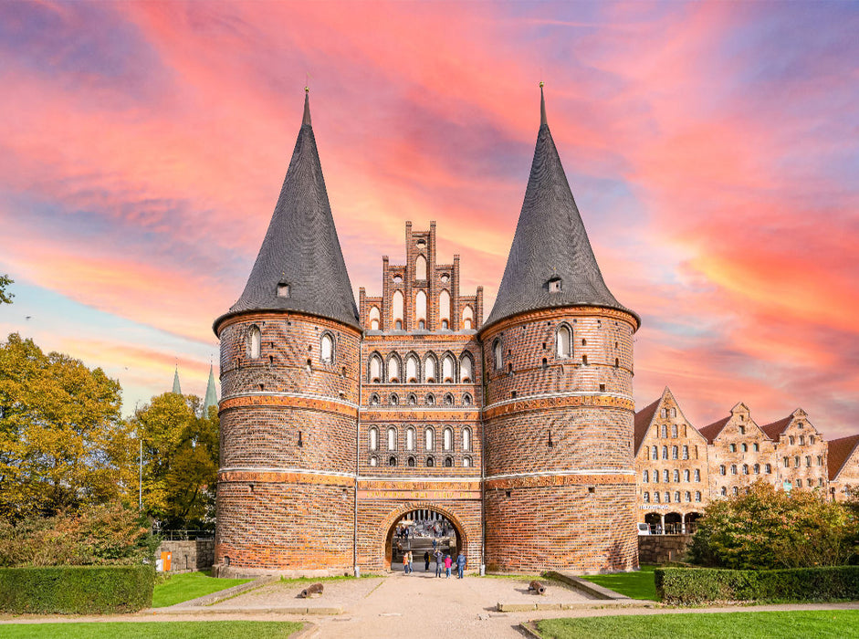 Museum Holstentor - CALVENDO Foto-Puzzle'