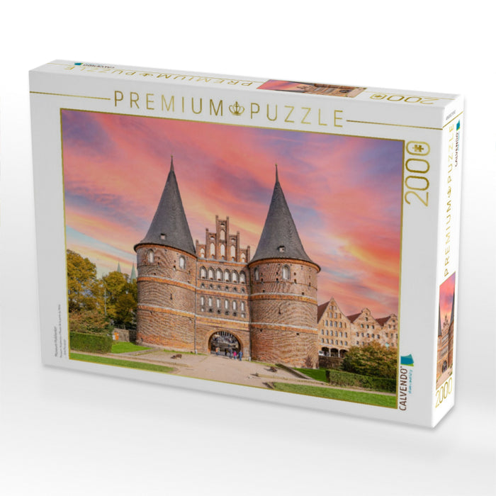 Museum Holstentor - CALVENDO Foto-Puzzle'