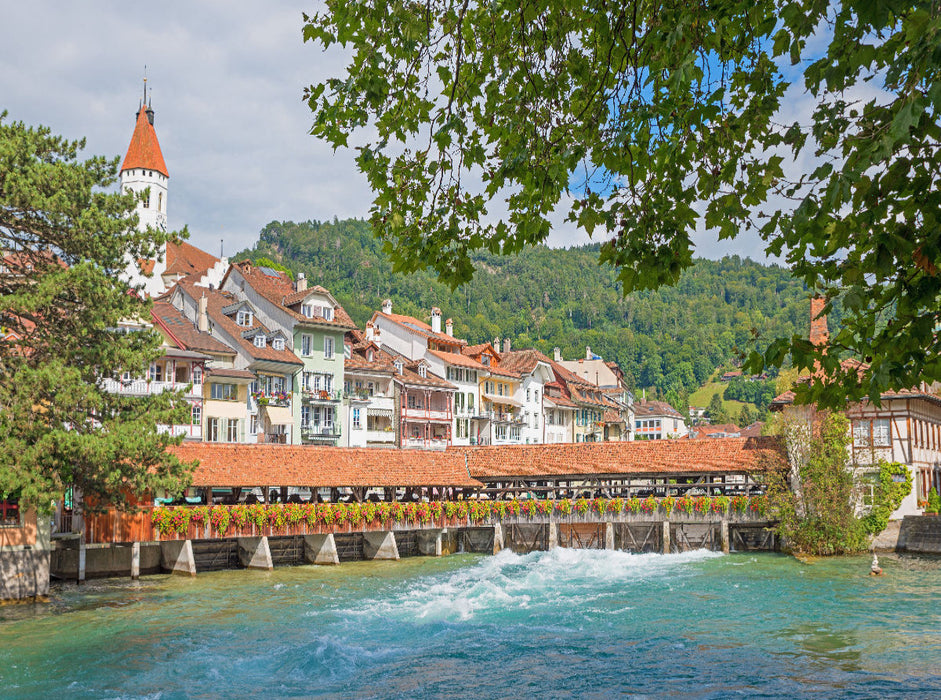 Altstadt von Thun an der Aare - CALVENDO Foto-Puzzle'